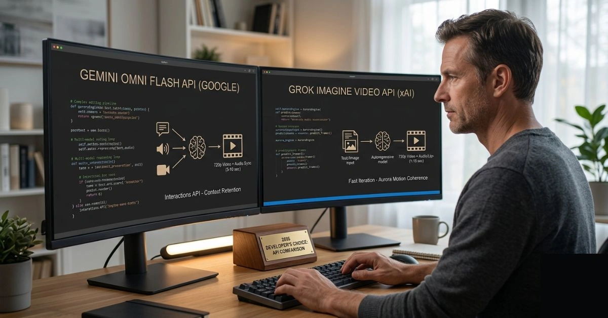 Developer’s Choice: Gemini Omni Fast API vs Grok Imagine Video API