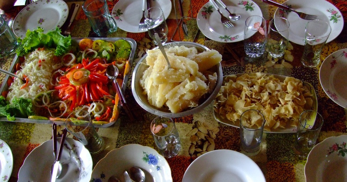 Traditional Cuban Creole cuisine dish, illustrating the flavors and ingredients of classic Cuban home cooking