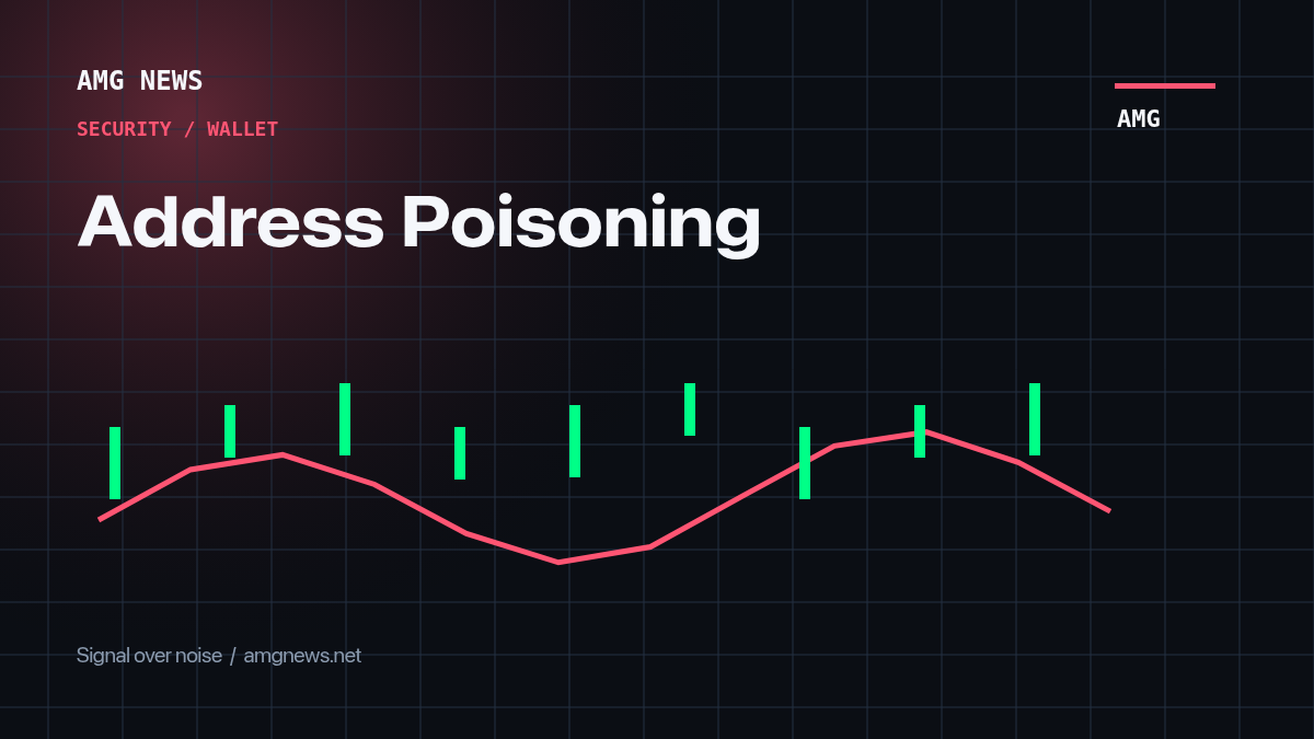 Address Poisoning - AMG News