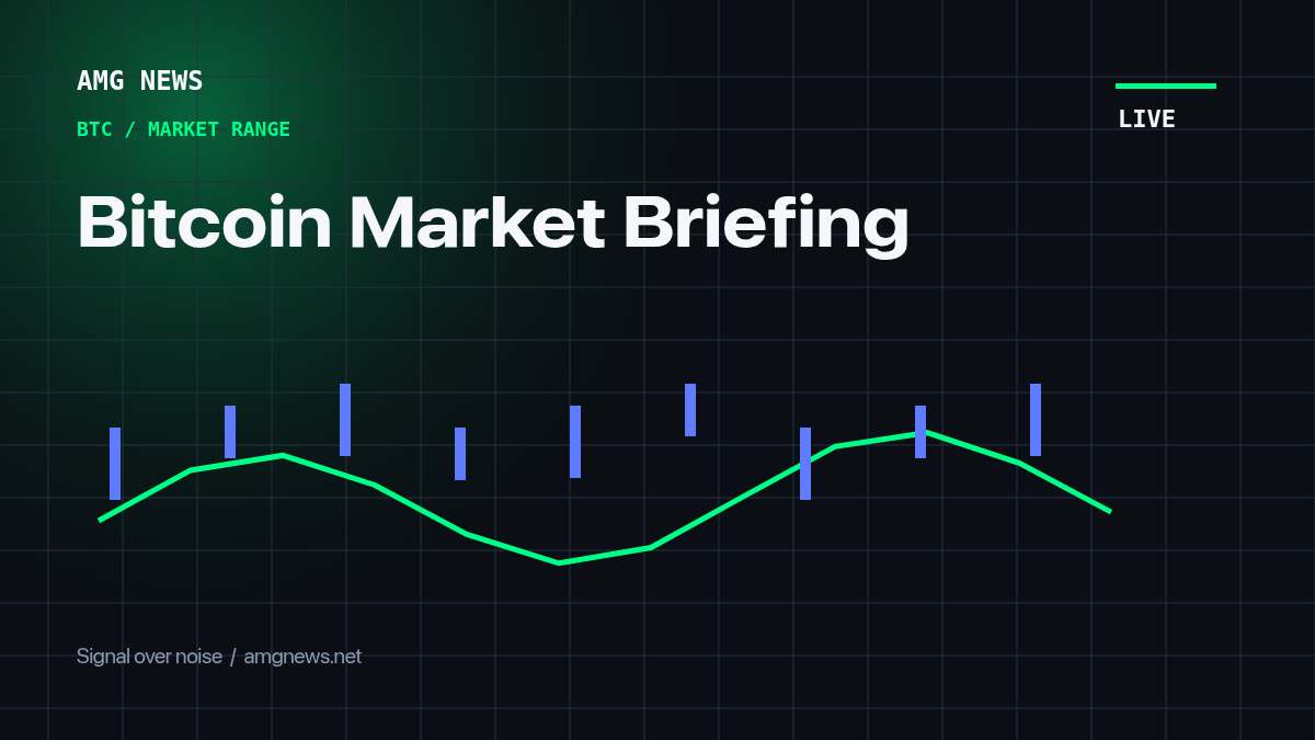Bitcoin Market Briefing - AMG News