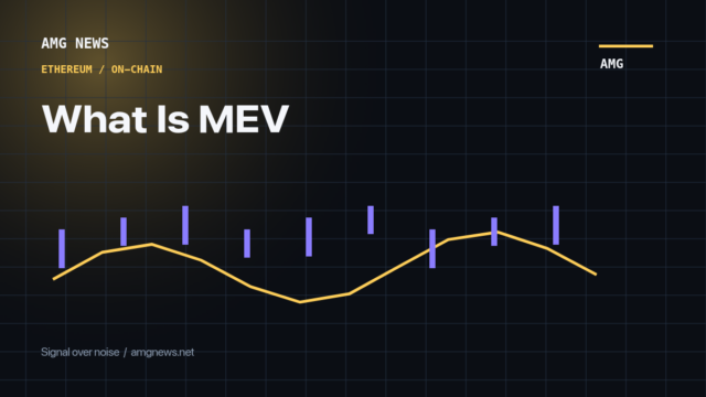 What Is MEV - AMG News
