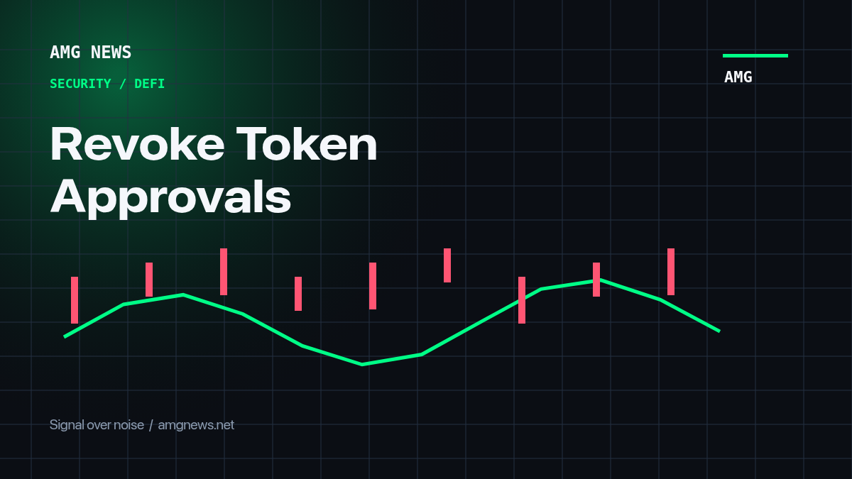Revoke Token Approvals - AMG News