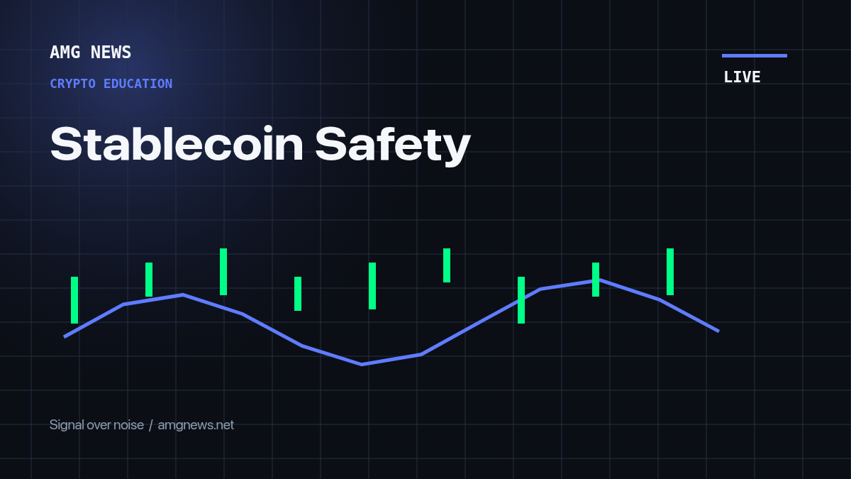 Stablecoin Safety - AMG News