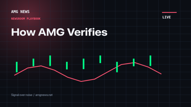 How AMG Verifies - AMG News